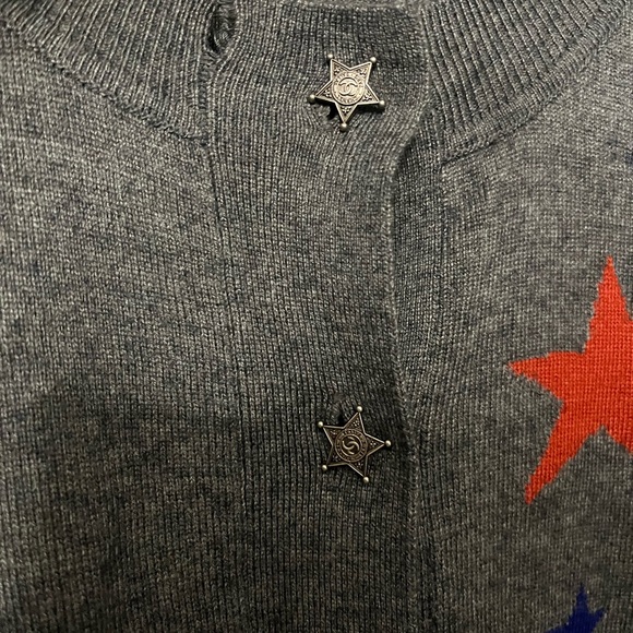 Channel Star Pattern Sweater - Picture 3 of 4